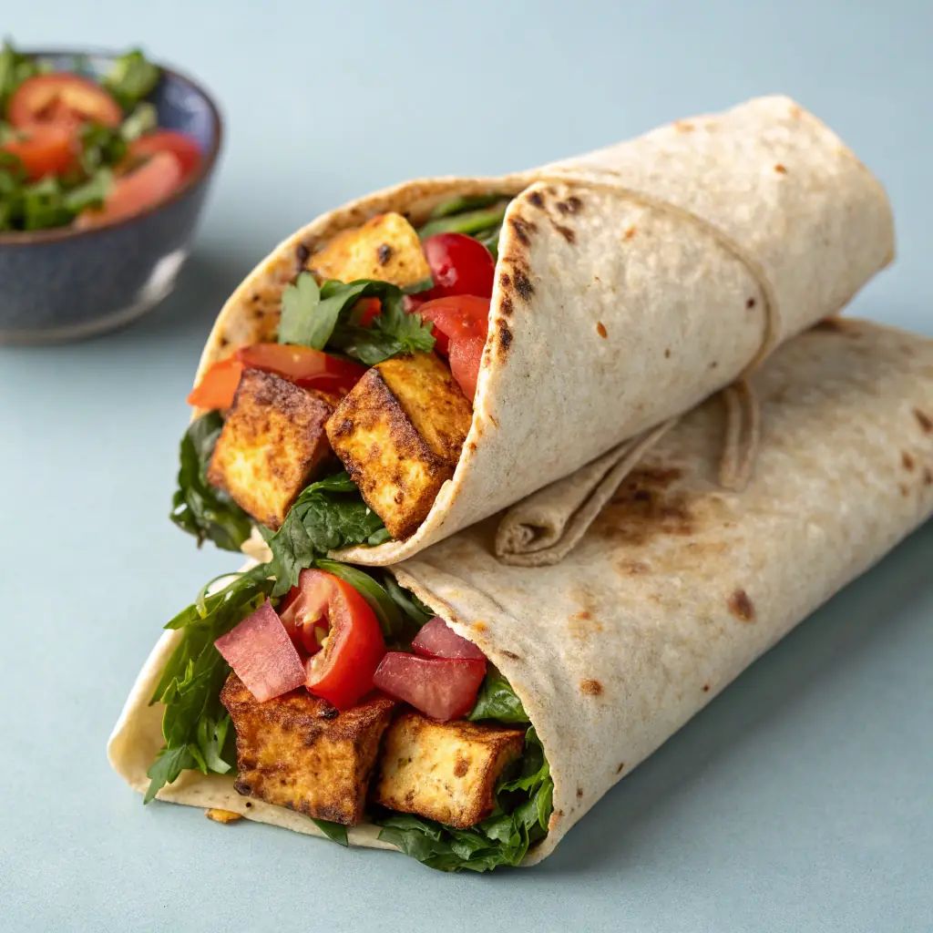 Spicy Paneer Wrap Lunch Box